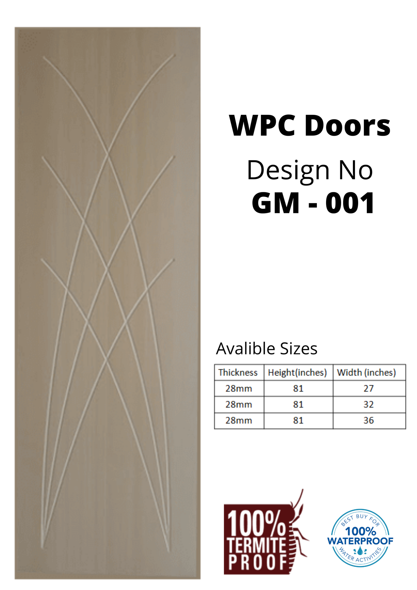 WPC DOORS HEAVY (2D ROUTING)