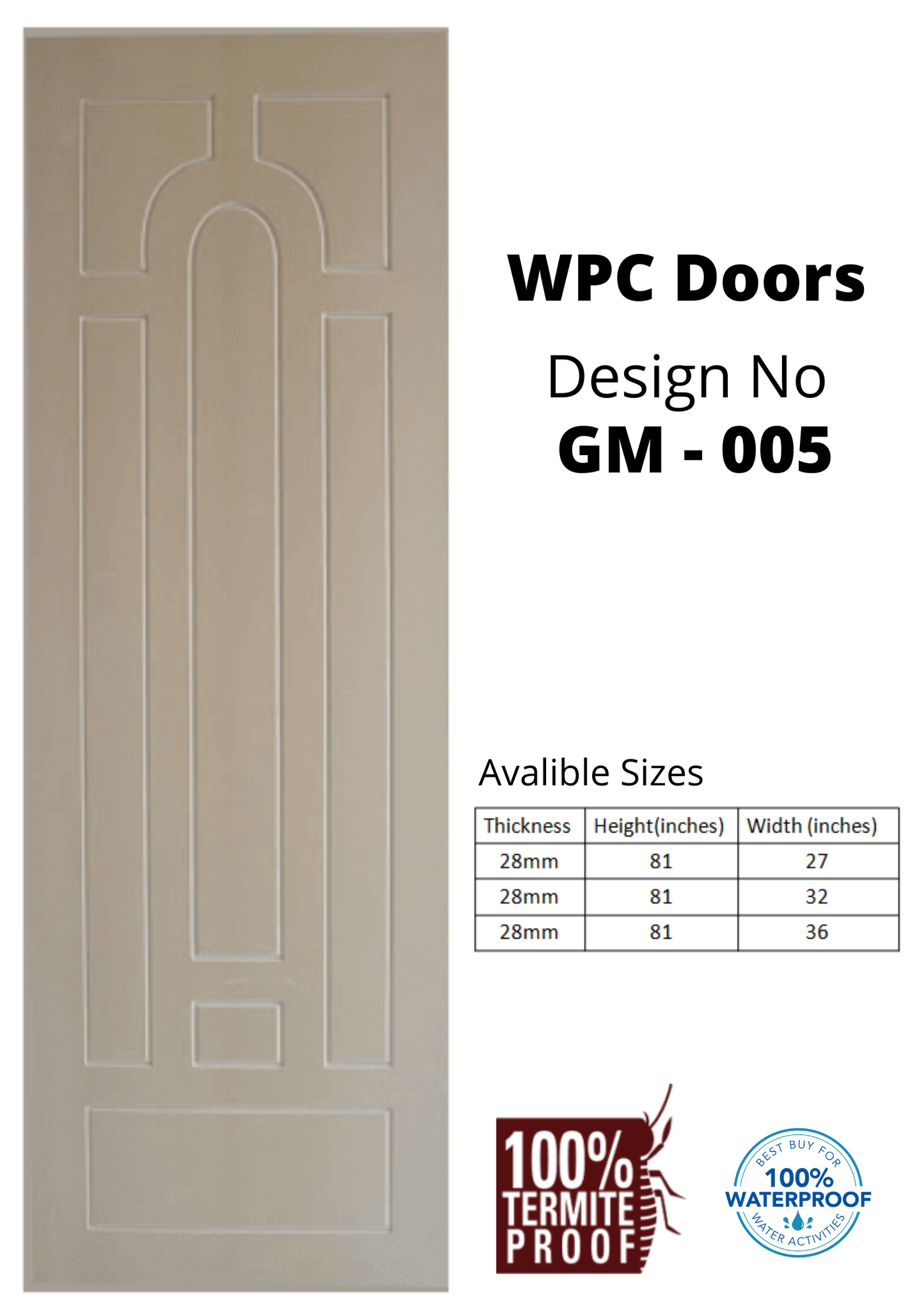 WPC DOORS HEAVY (2D ROUTING)