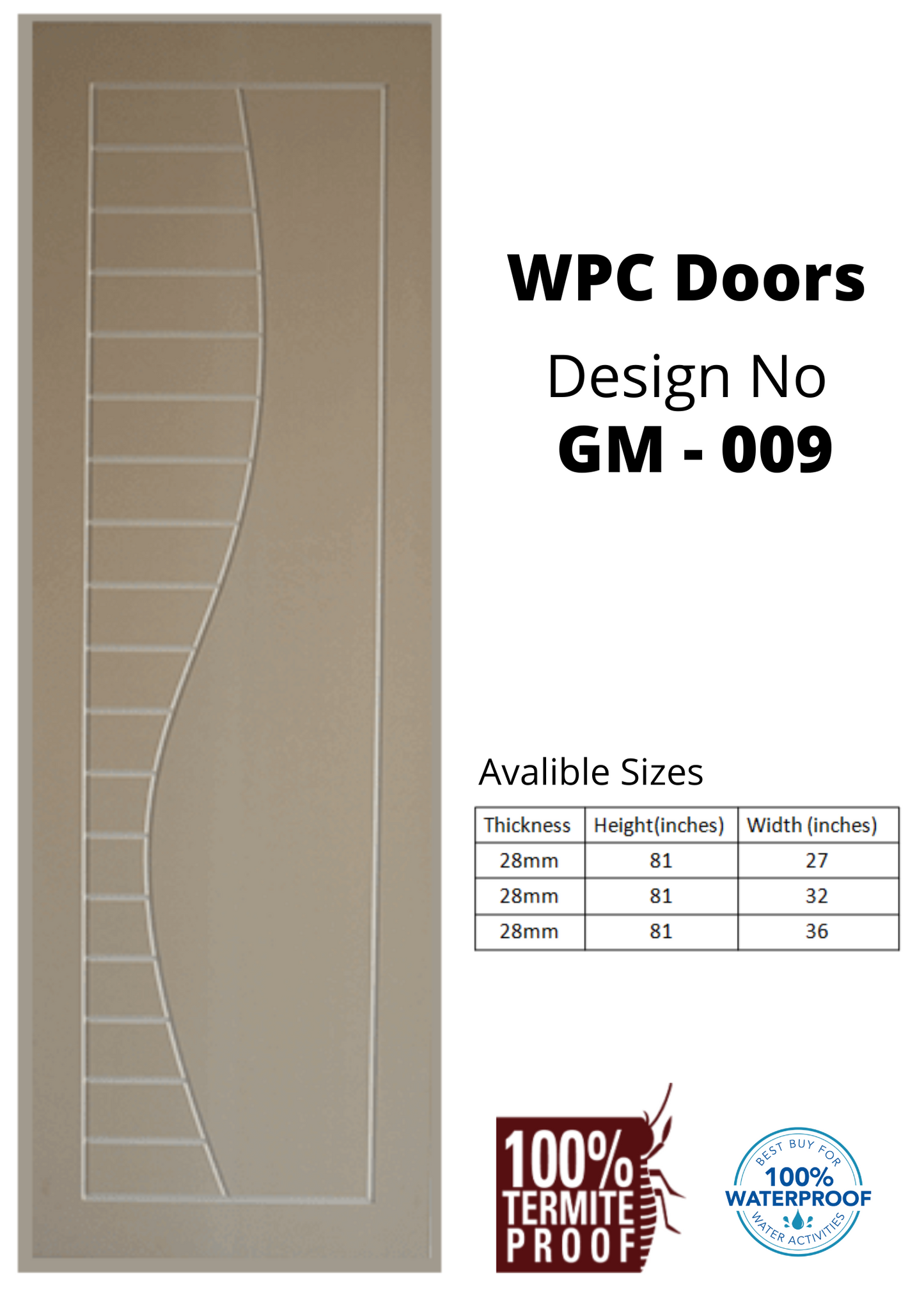 WPC DOORS HEAVY (2D ROUTING)