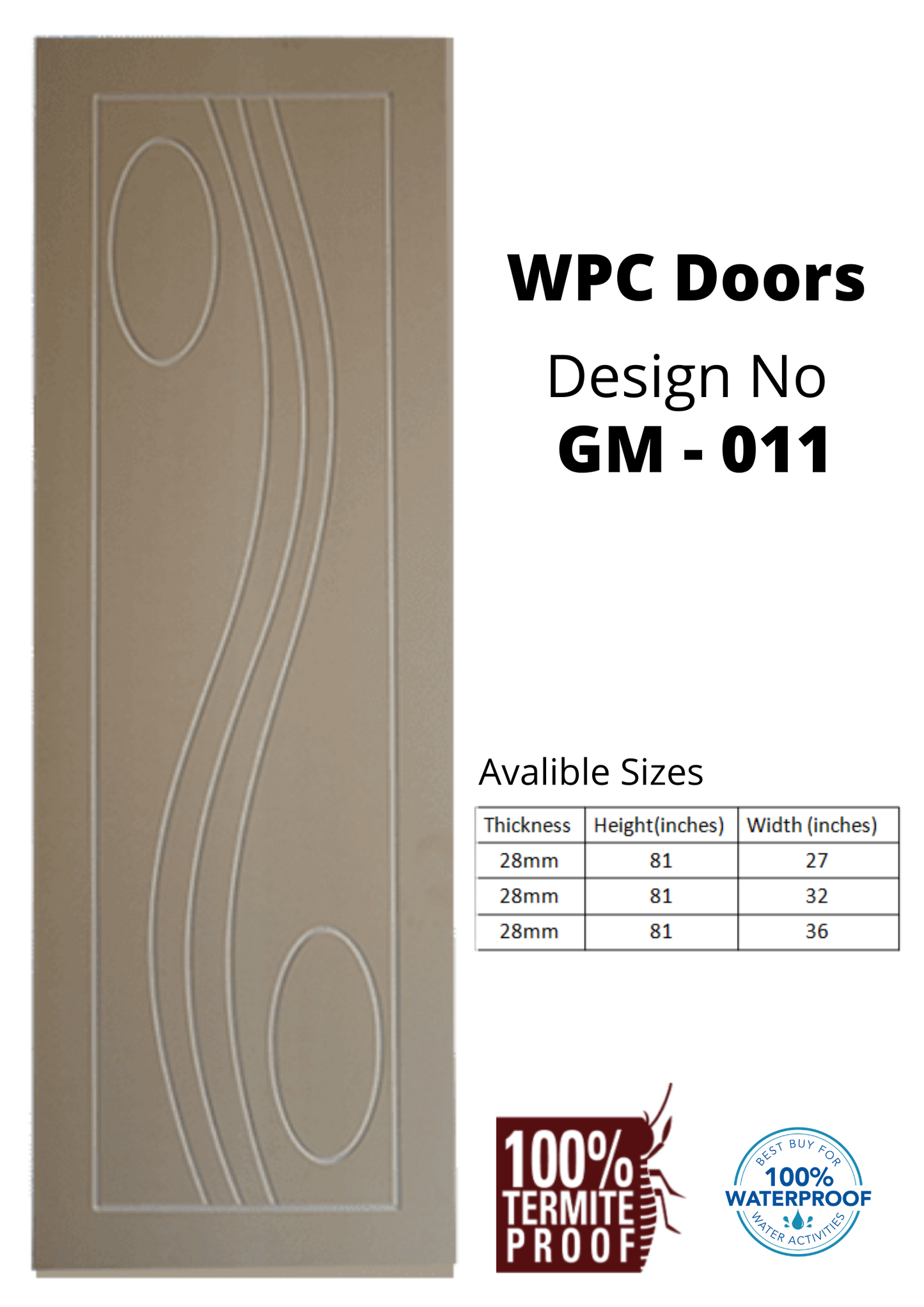 WPC DOORS HEAVY (2D ROUTING)