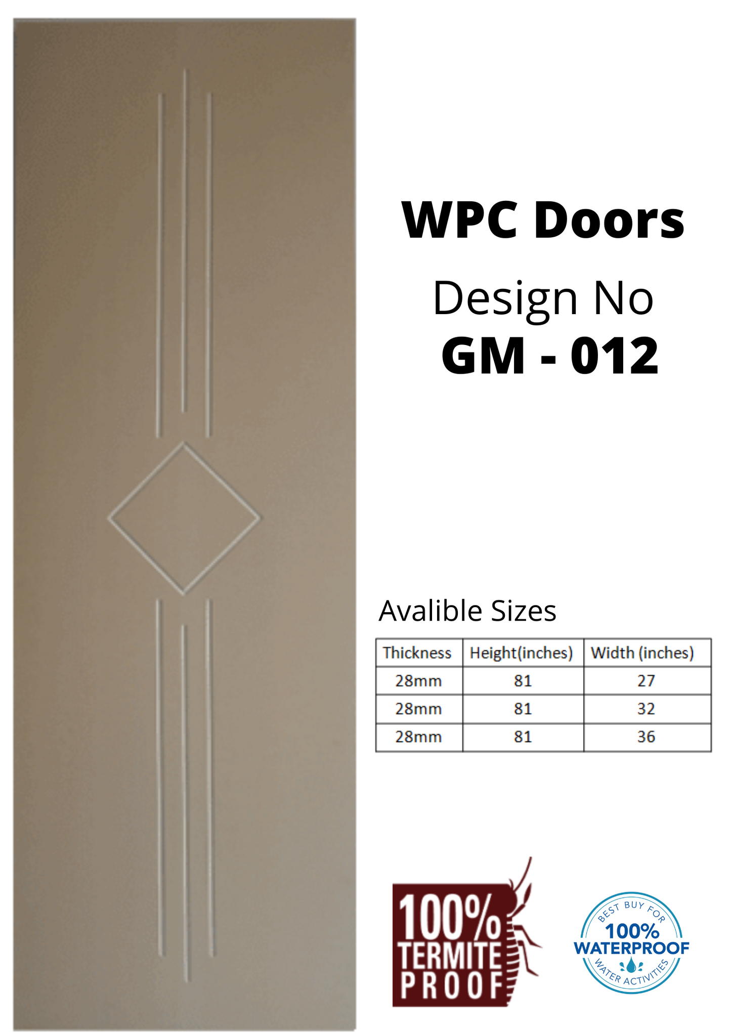 WPC DOORS HEAVY (2D ROUTING)