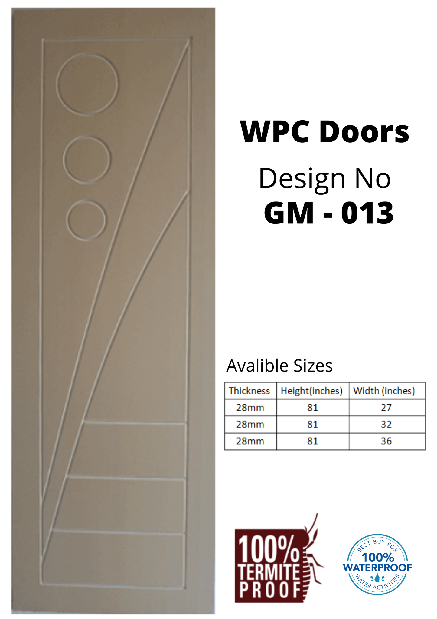 WPC DOORS HEAVY (2D ROUTING)