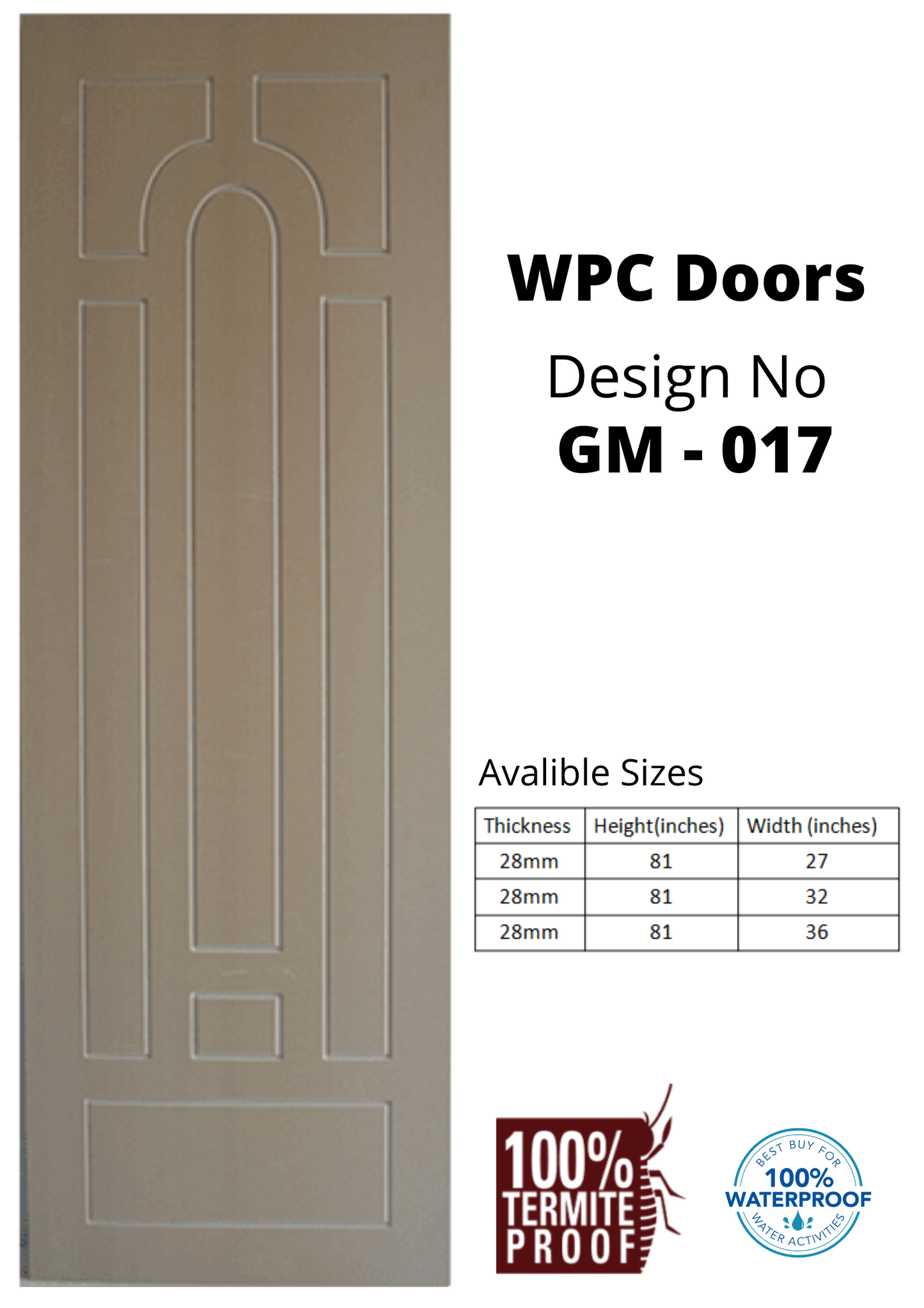 WPC DOORS HEAVY (2D ROUTING)