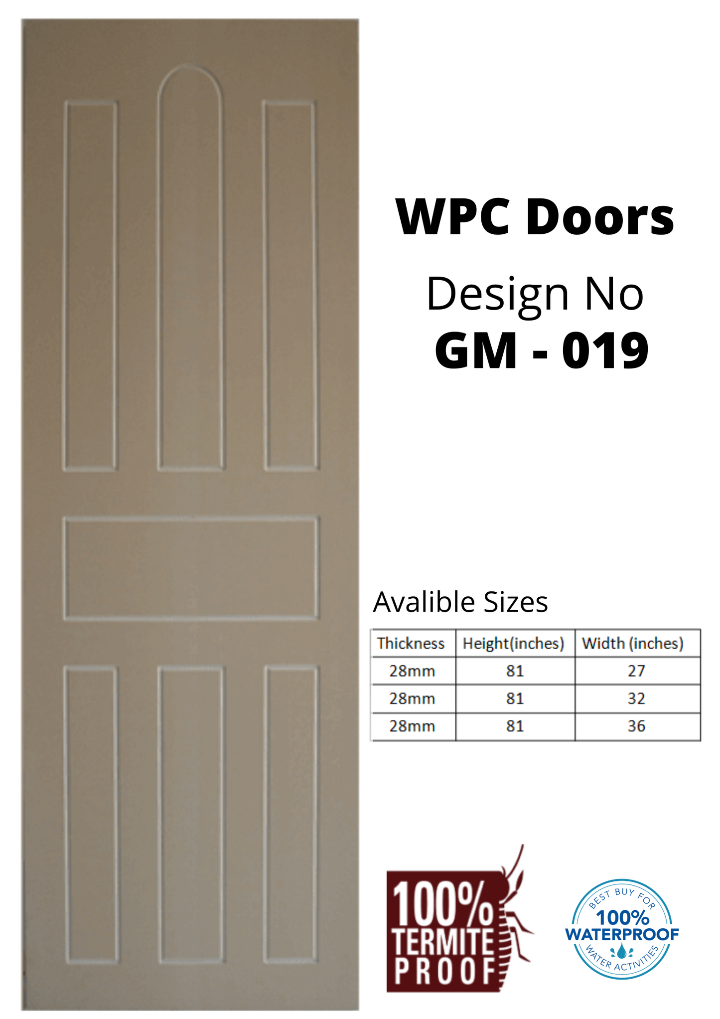 WPC DOORS HEAVY (2D ROUTING)