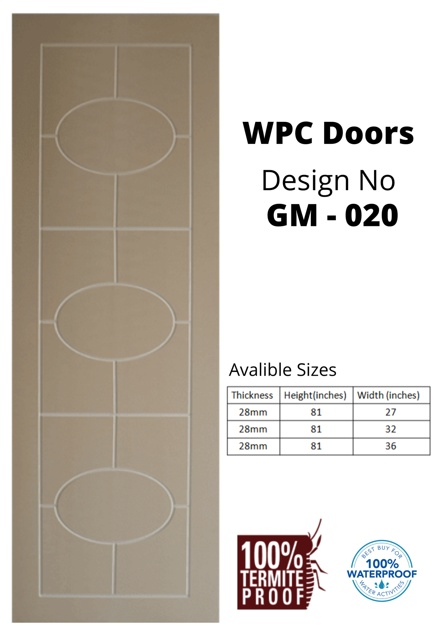 WPC DOORS HEAVY (2D ROUTING)
