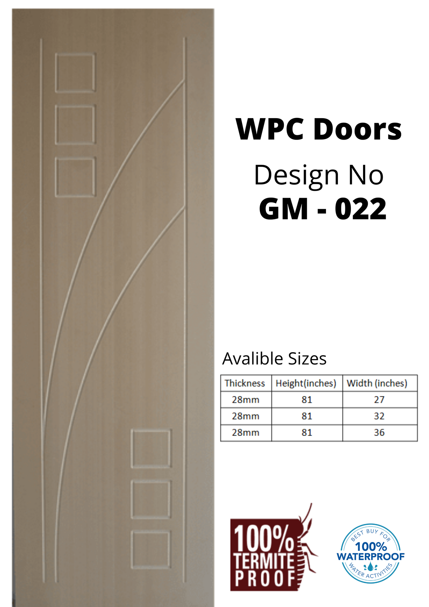 WPC DOORS HEAVY (2D ROUTING)