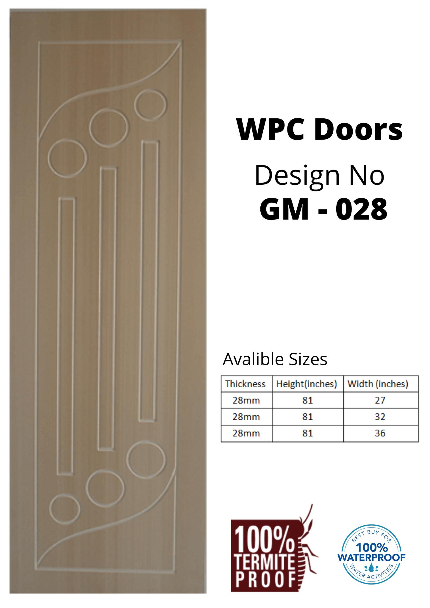WPC DOORS HEAVY (2D ROUTING)