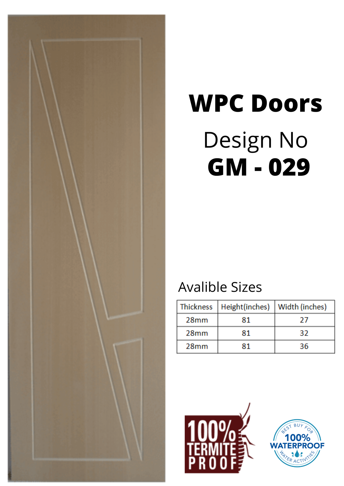WPC DOORS HEAVY (2D ROUTING)