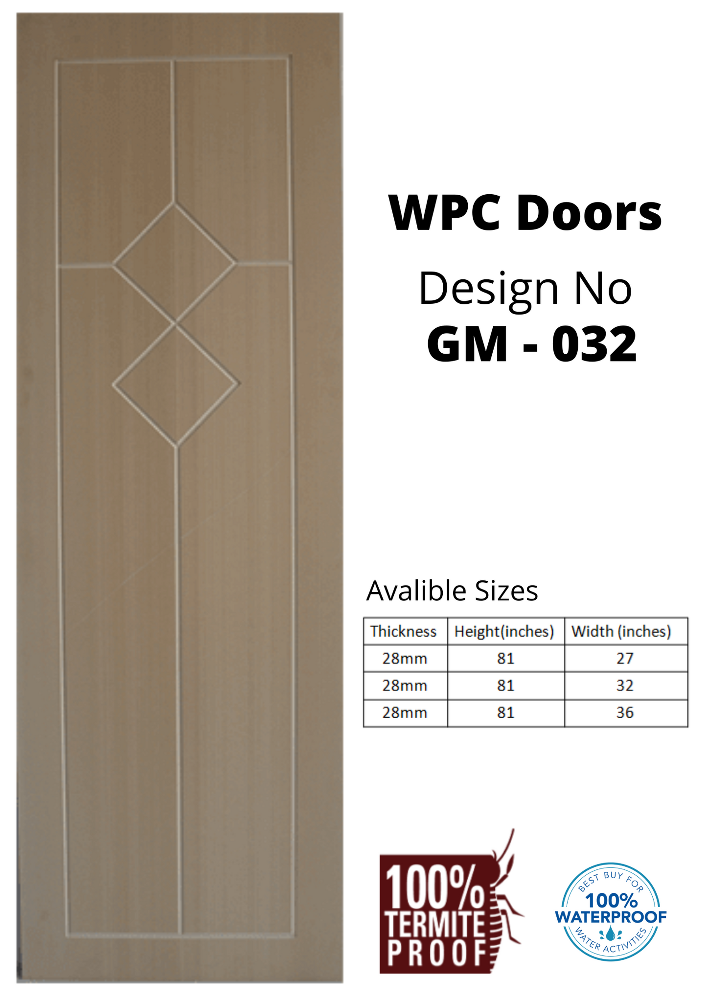 WPC DOORS HEAVY (2D ROUTING)
