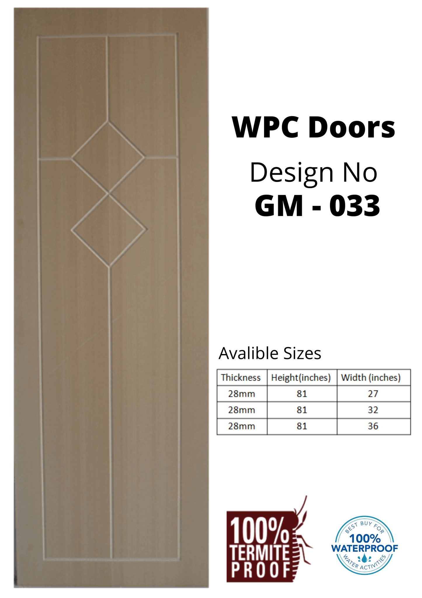 WPC DOORS HEAVY (2D ROUTING)