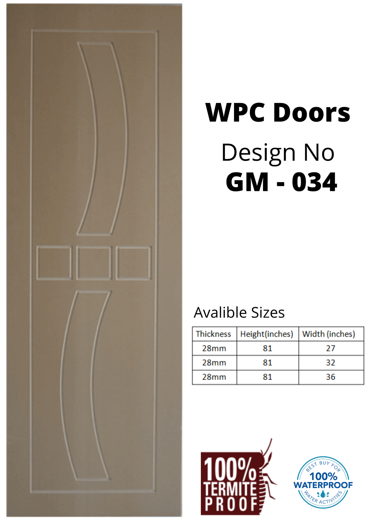 WPC DOORS HEAVY (2D ROUTING)