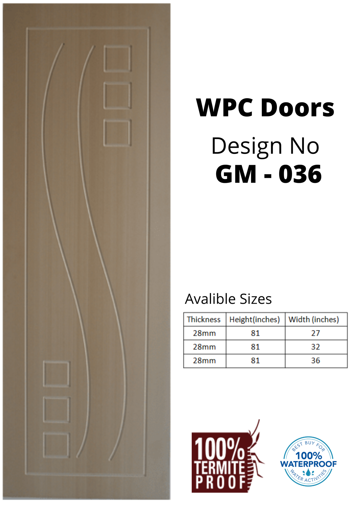 WPC DOORS HEAVY (2D ROUTING)