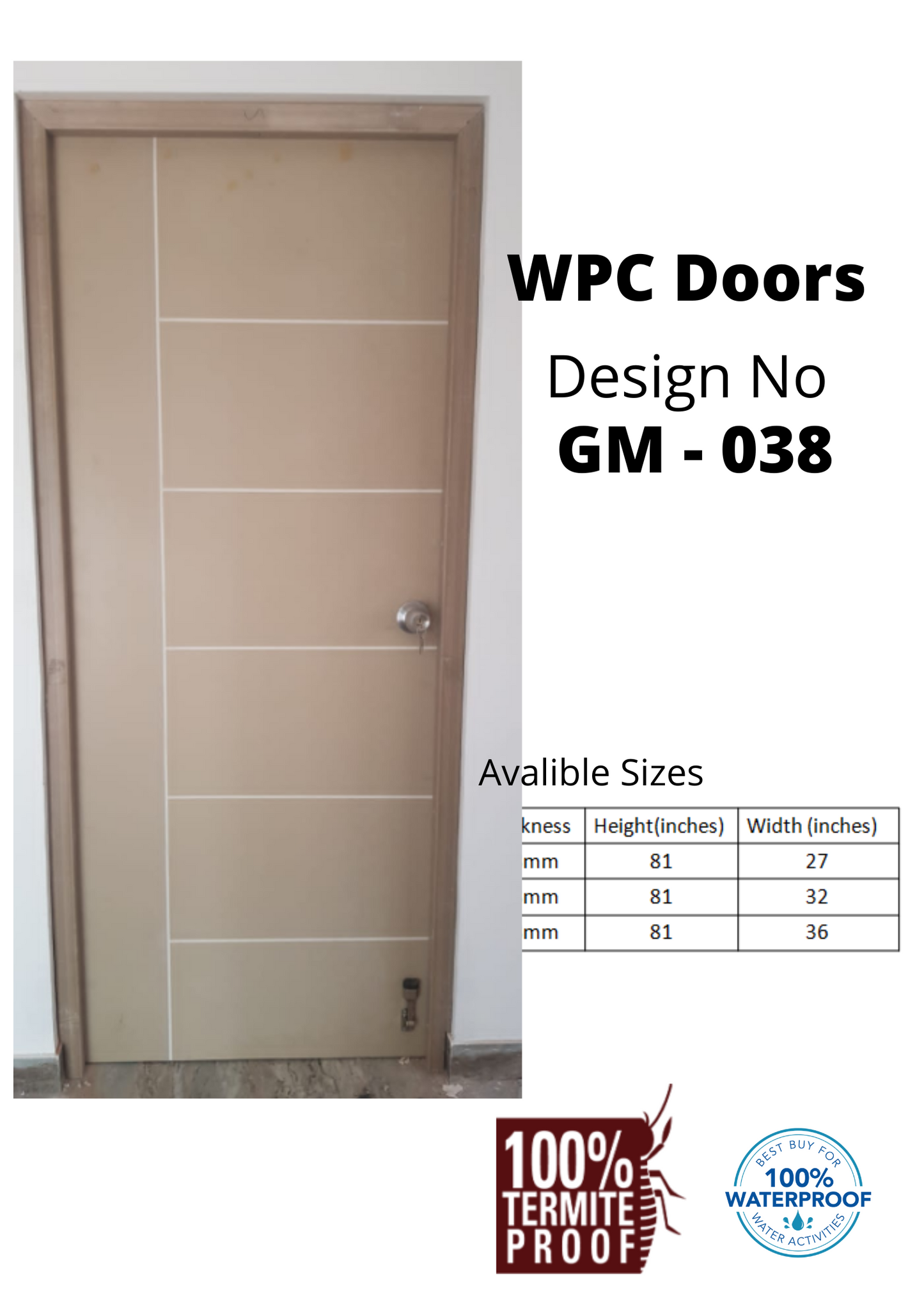 WPC DOORS HEAVY (2D ROUTING)