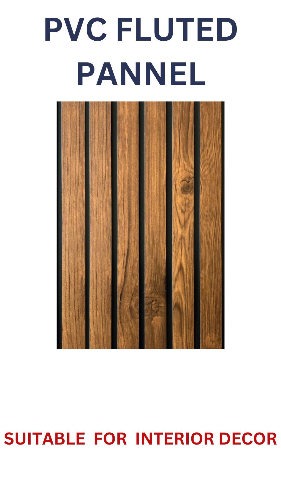 PVC WALL PANNEL (FLUTED)